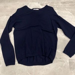 Navy Zara sweater